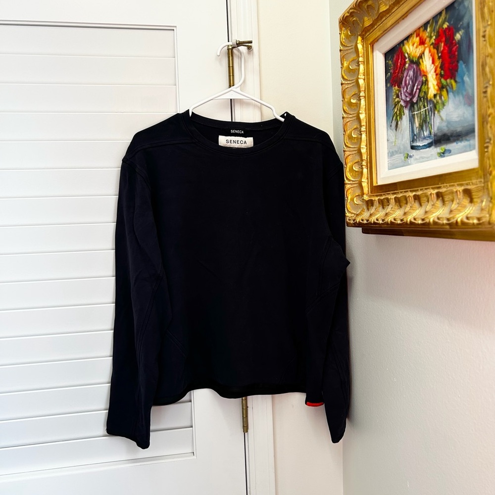 SENECA Men's Navy Crew Neck Shirt